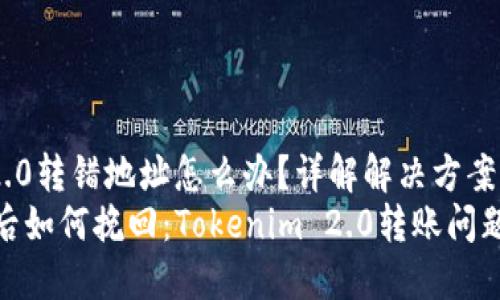 tokenim2.0转错地址怎么办？详解解决方案
转错地址后如何挽回：Tokenim 2.0转账问题解决攻略
